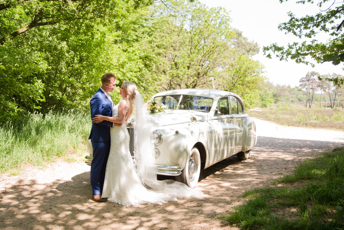 Jaguar MK7 huren voor je bruiloft